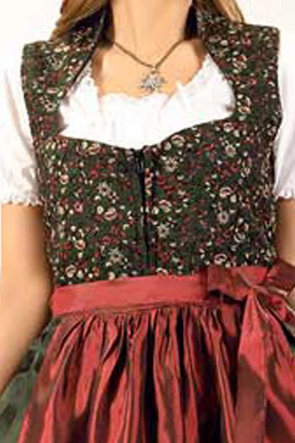 Aloisia Bavarian Green Dirndl - Image 7
