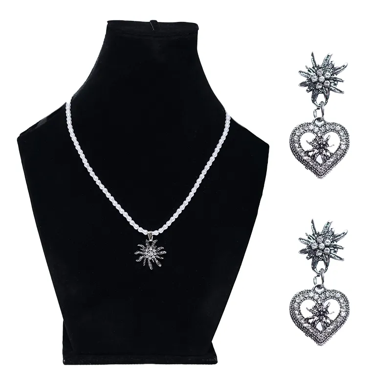 Alpenglow Elegance - Crystal Bavarian Jewelry Set