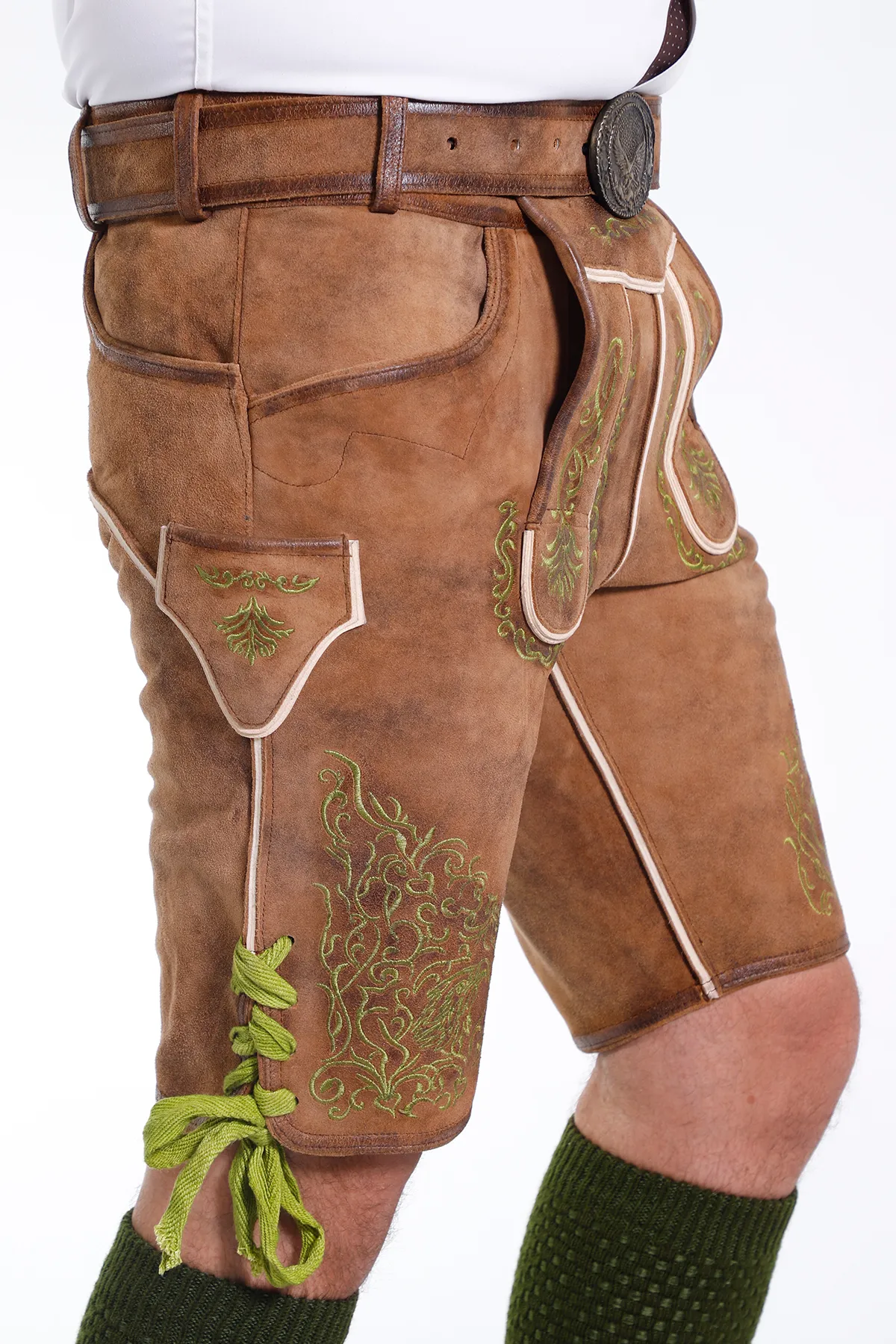 Authentic Bavarian Lederhosen Oktoberfest Outfit Sets - Image 3