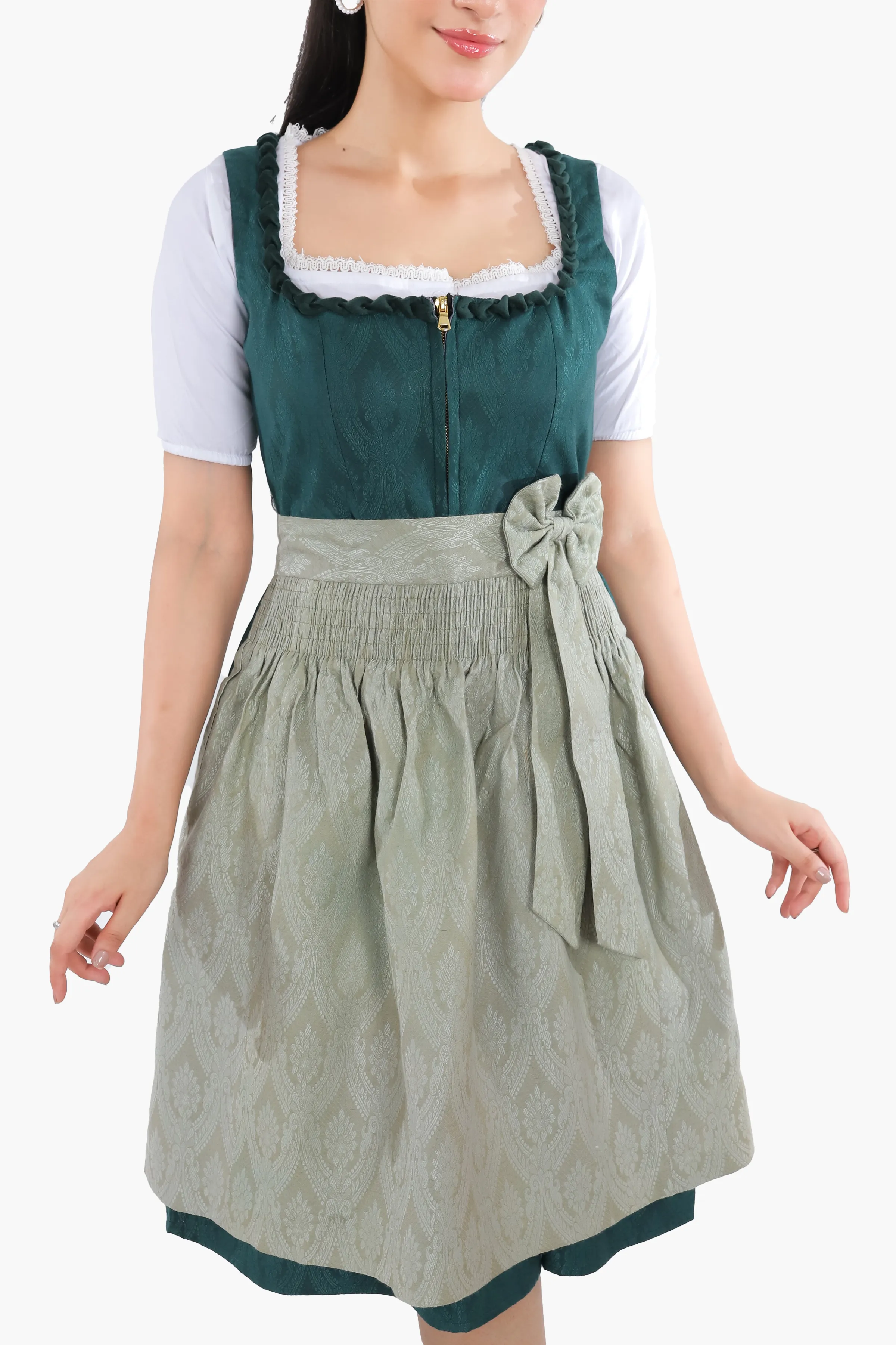 Bavarian Edition Midi Green Dirndl - Image 3