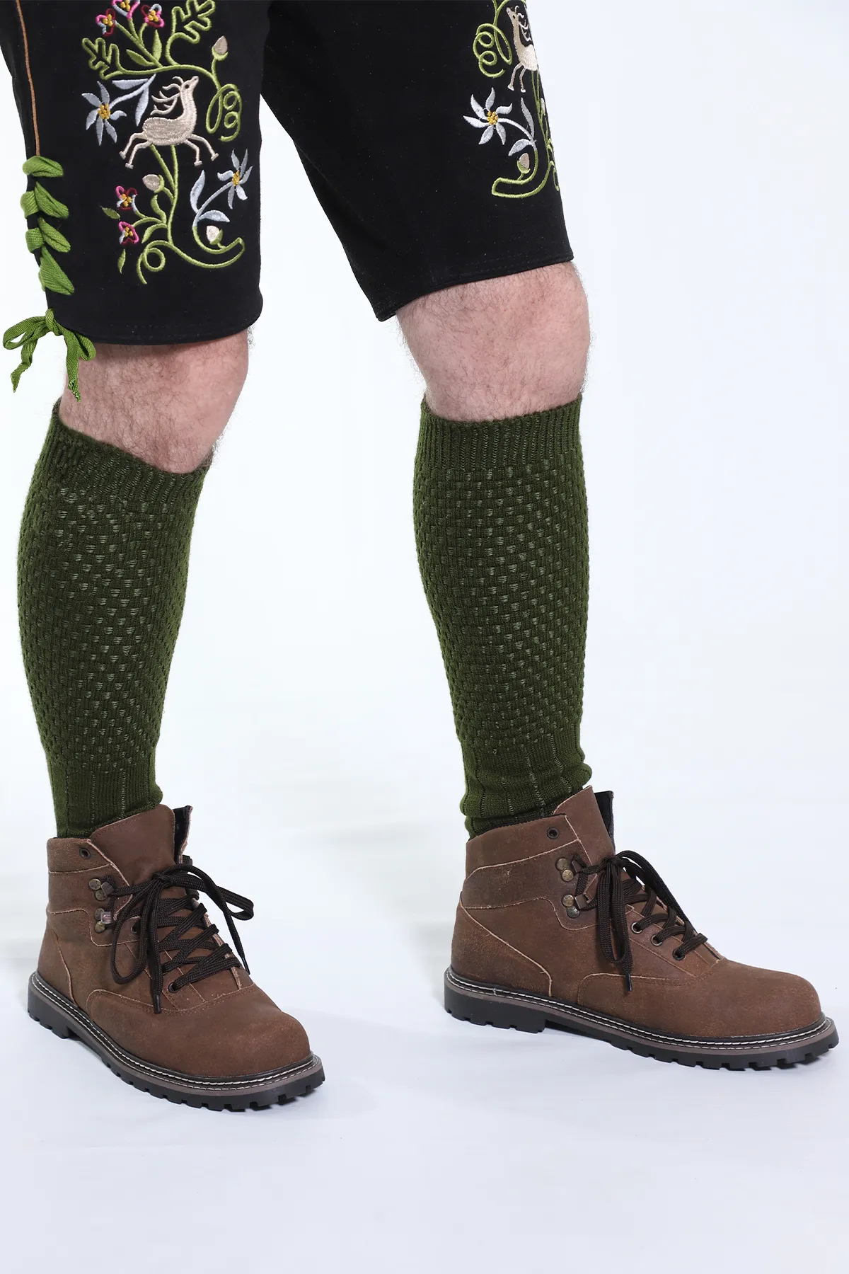Comfy Oktoberfest Green Socks - Image 2