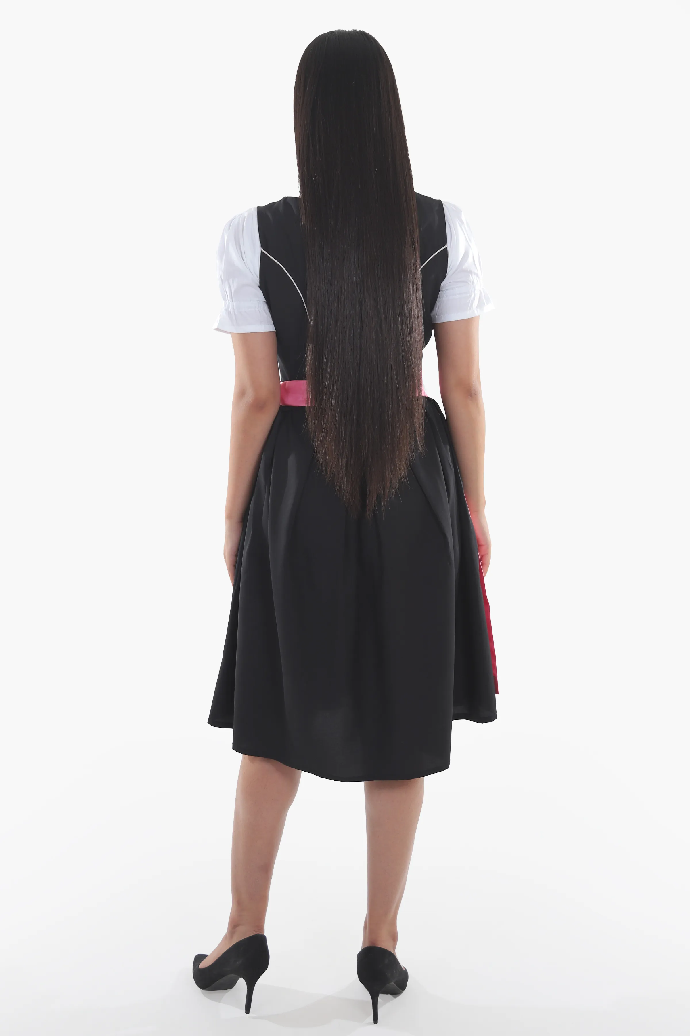 Dark Allure Bavarian Dress Blossom Pink - Image 7