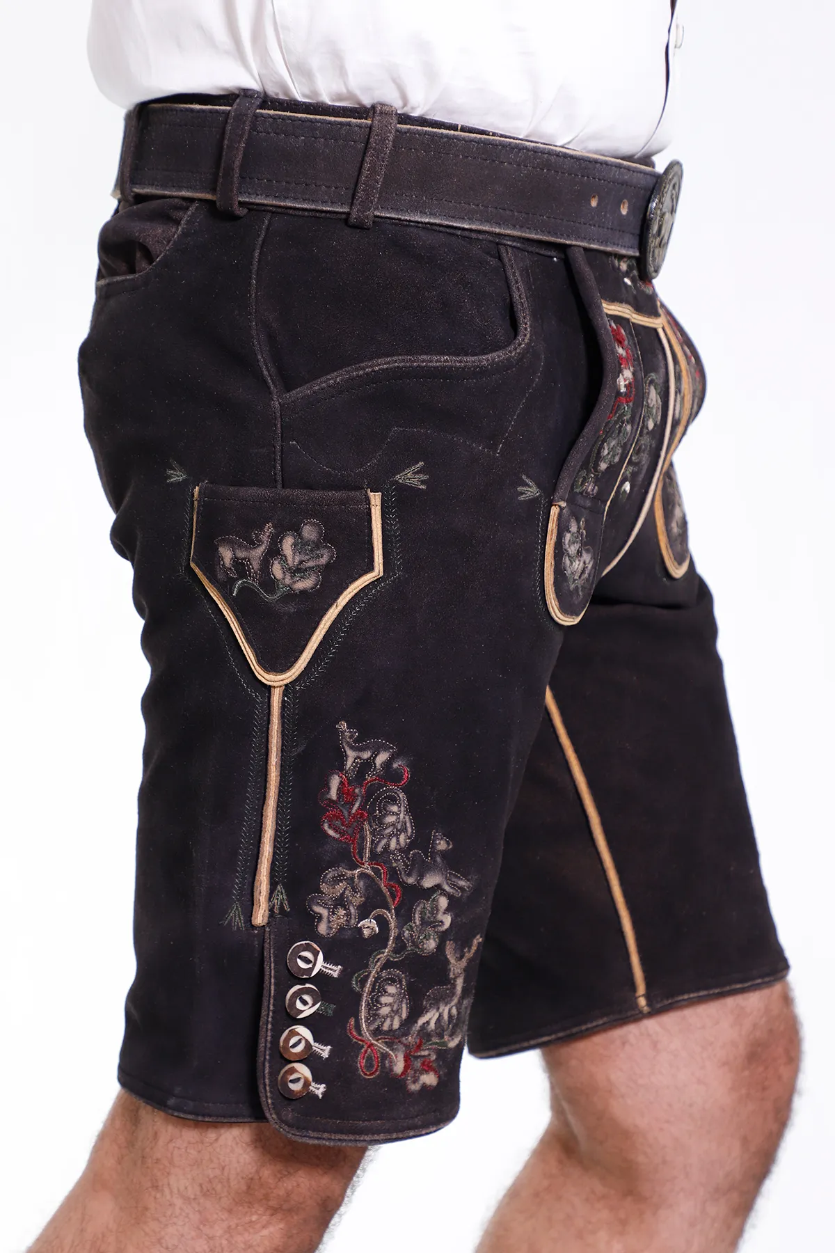 Handcrafted Vintage German Premium Lederhosen - Image 4