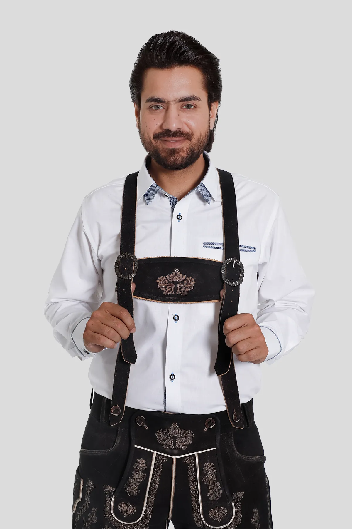 Oktoberfest Boss Trachten Suspenders - Image 2