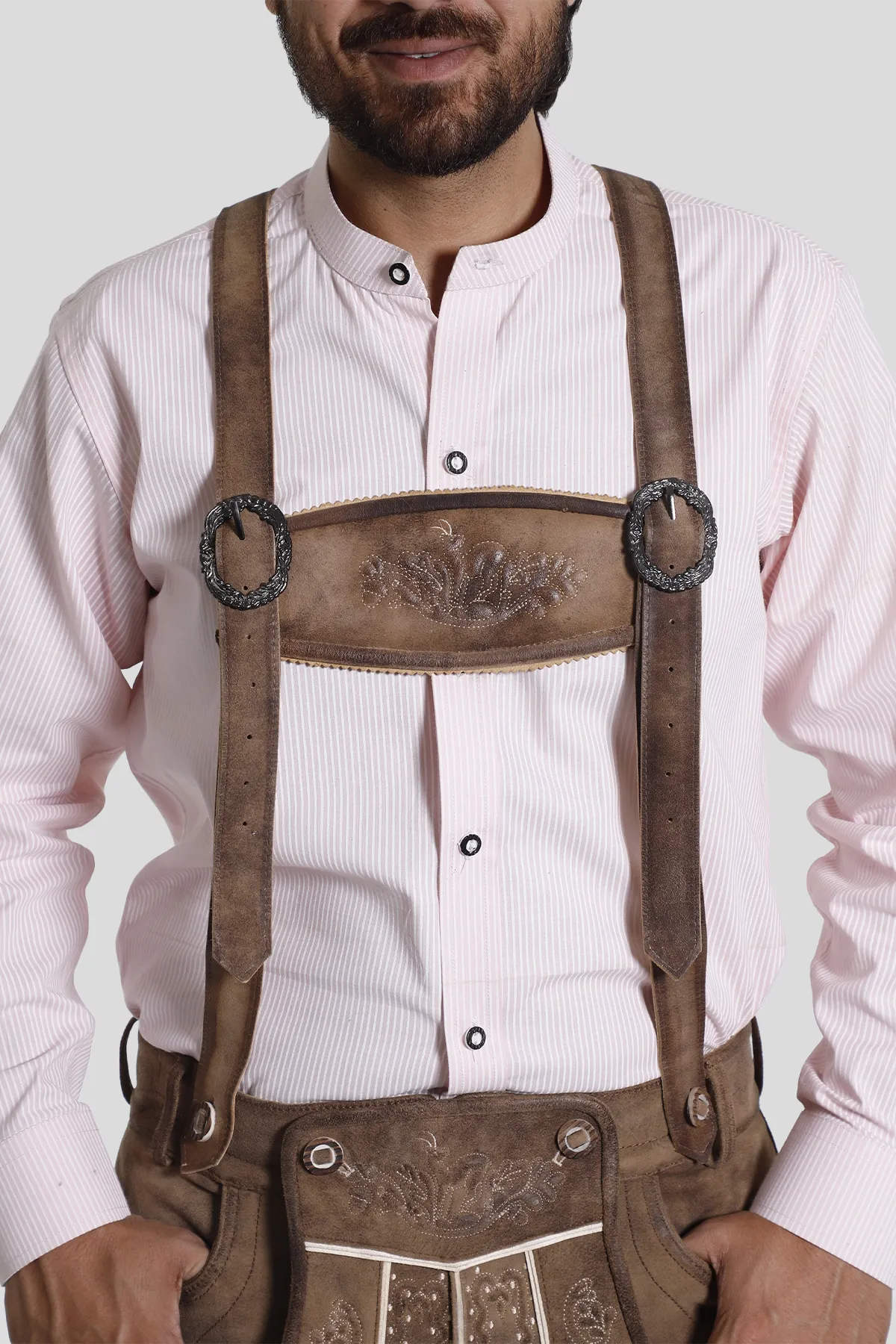 Oktoberfest Noir Brown Suspender Style