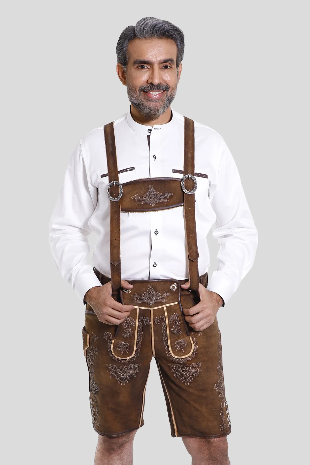 Stylish Bavarian Lederhosen Suspenders - Image 2