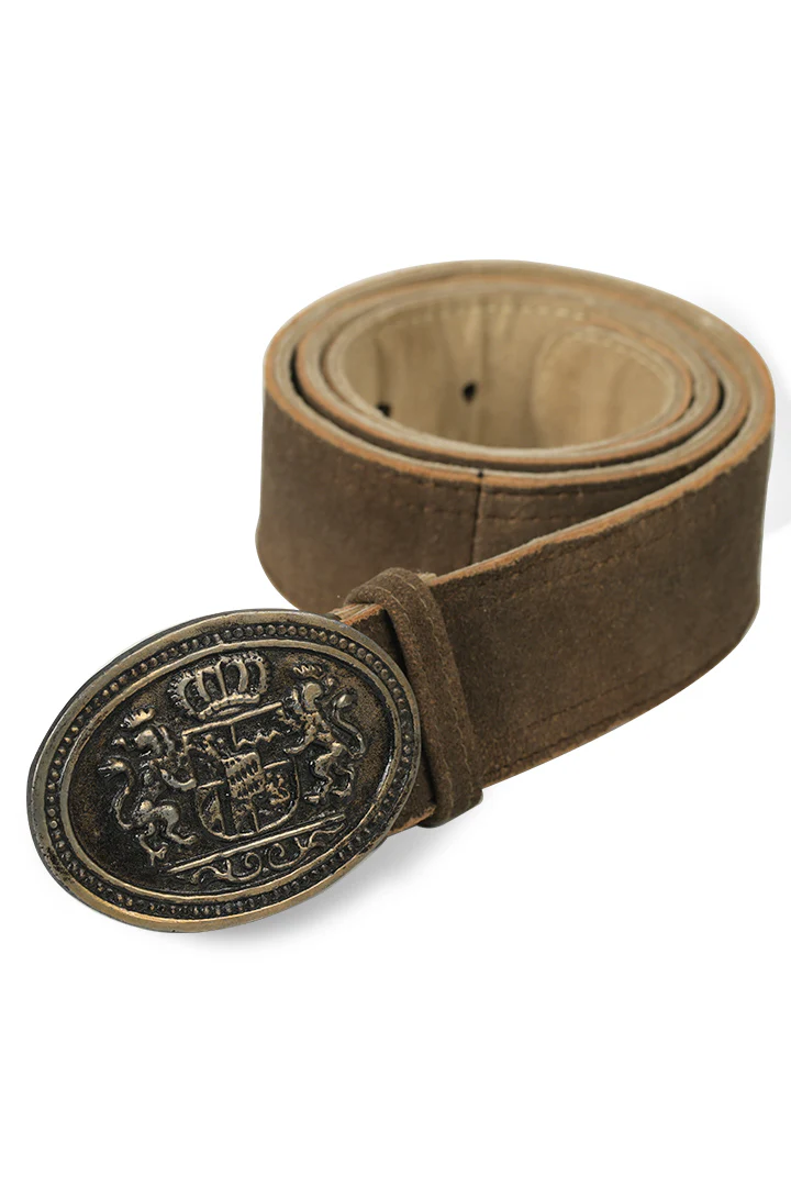 Trachten Brown Belt Men's Style - Image 2