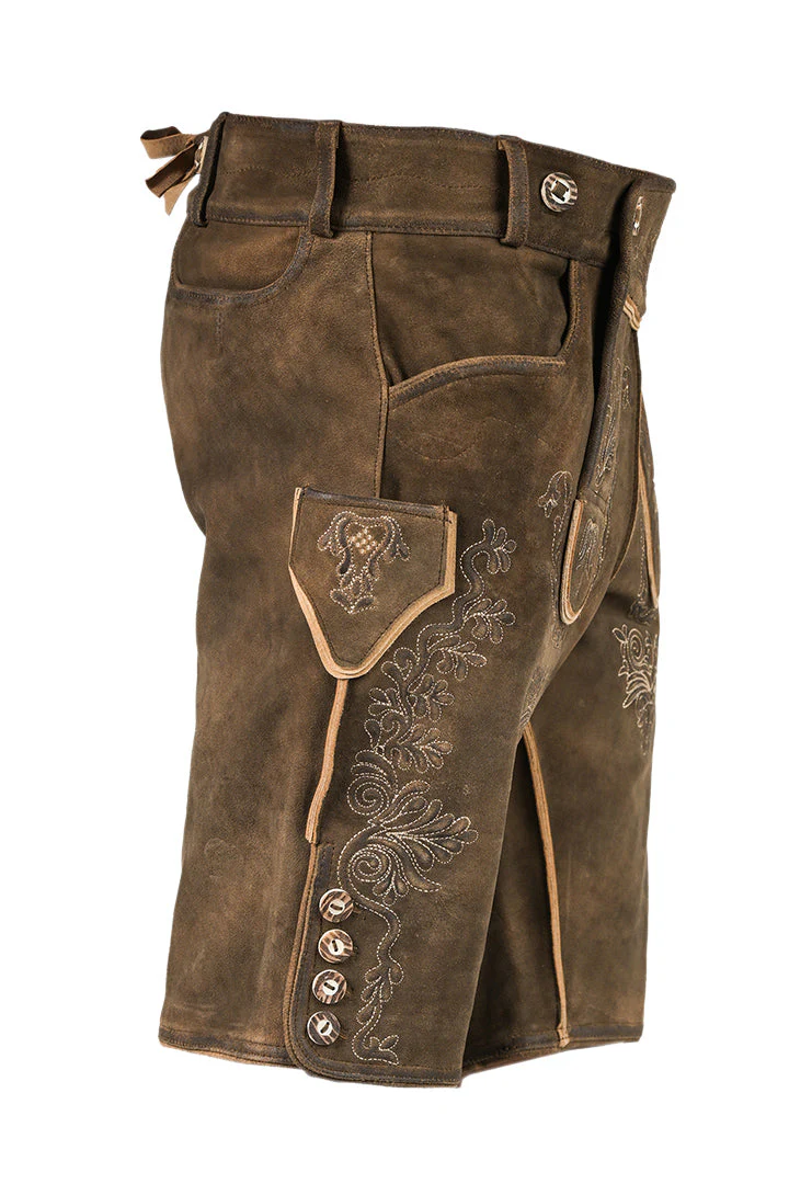Traditional German Leather Embroidered Elegance Oktoberfest Outfit Sets - Image 4