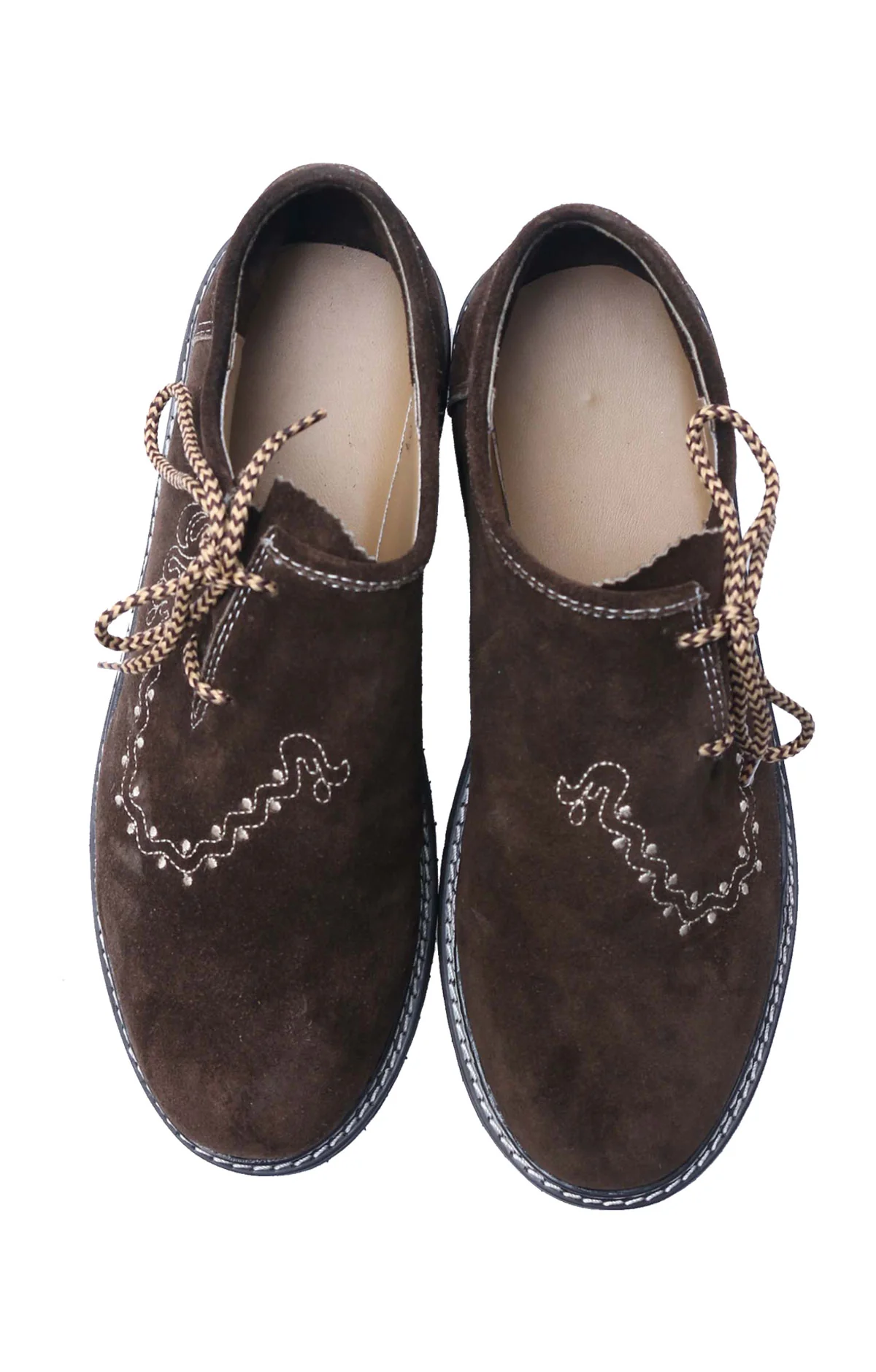 Traditional Lederhosen Shoes Dark Brown - Image 2